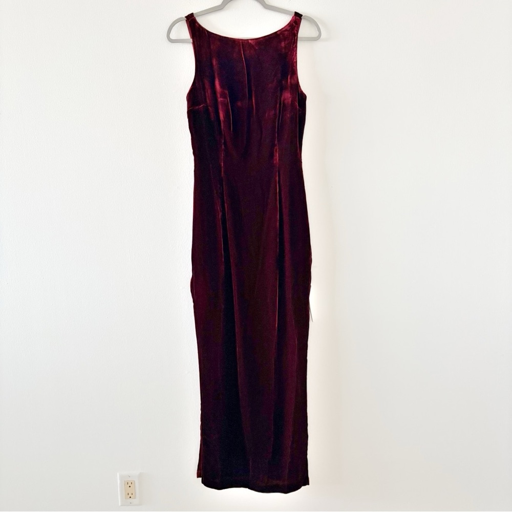 Reformation Romy Velvet Dress - Picture 3 of 10